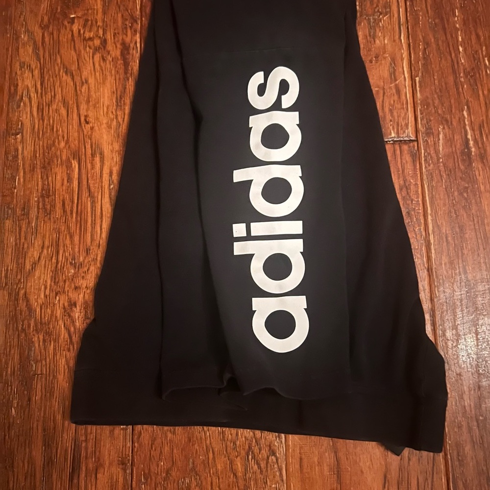 Adidas- small- black and white leggings